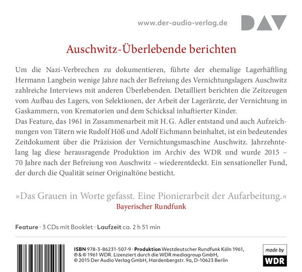 Produktbild: Auschwitz. Topographie eines Vernichtungslagers