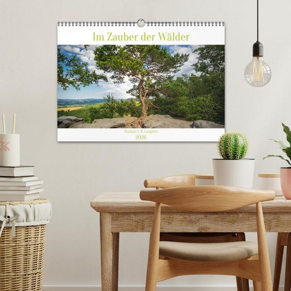 Produktbild: Im Zauber der W&auml;lder (Wandkalender 2026 DIN A3 quer), CALVENDO Monatskalender