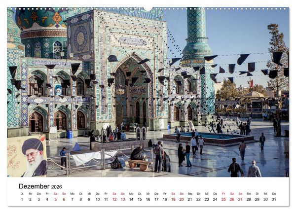 Produktbild: Rundreise Iran (Wandkalender 2026 DIN A2 quer), CALVENDO Monatskalender