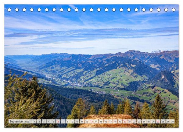 Produktbild: Sch&ouml;ne Gr&uuml;&szlig;e aus Taxenbach (Tischkalender 2026 DIN A5 quer), CALVENDO Monatskalender