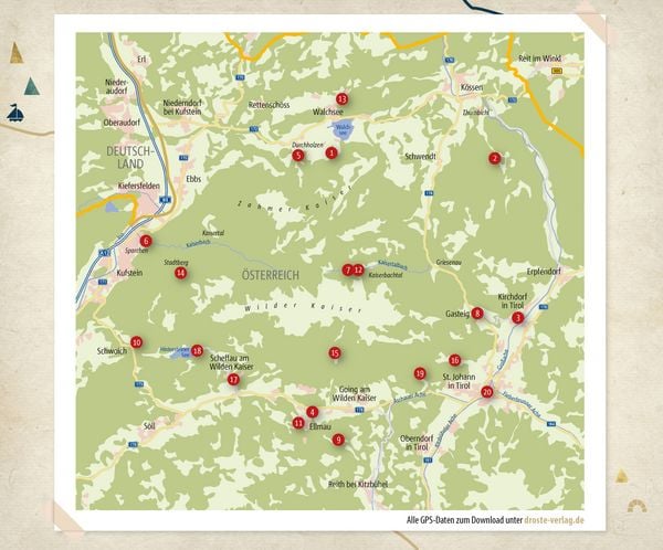 Produktbild: Kaisergebirge. Mit Kaiserwinkl. Wandern f&uuml;r die Seele