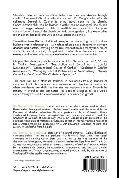 Produktbild: Communication and Conflict Management in Churches and Christian Organizations