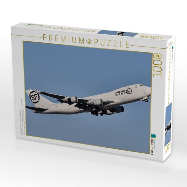 Produktbild: CALVENDO Puzzle B-2426 - SF Airlines - Boeing 747-40BERF | 1000 Teile Lege-Gr&ouml;&szlig;e 64x48cm Foto-Puzzle f&uuml;r gl&uuml;ckliche Stunden