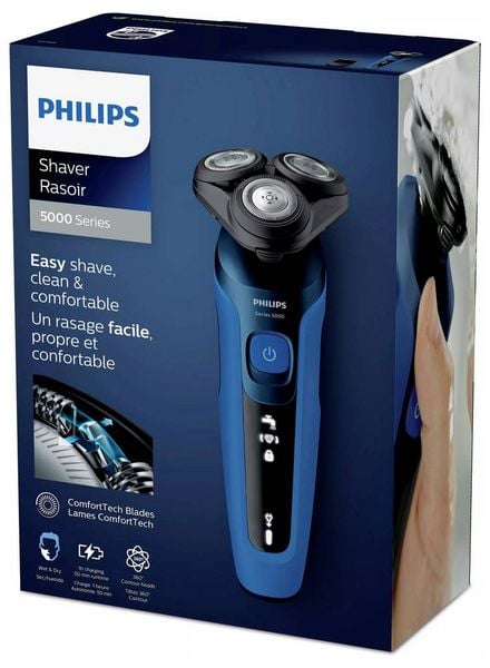 Produktbild: Philips S5466/17 Rasierer abwaschbar Dunkel-Blau (matt)