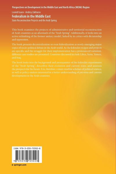 Produktbild: Federalism in the Middle East