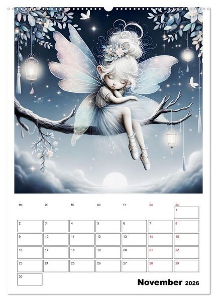 Produktbild: Schlummernde Magie (hochwertiger Premium Wandkalender 2026 DIN A2 hoch), Kunstdruck in Hochglanz