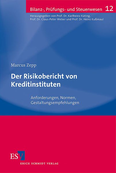 Produktbild: Der Risikobericht von Kreditinstituten