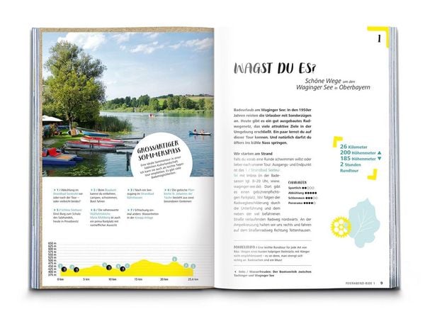 Produktbild: KOMPASS Radvergn&uuml;gen rund um Salzburg & Salzkammergut