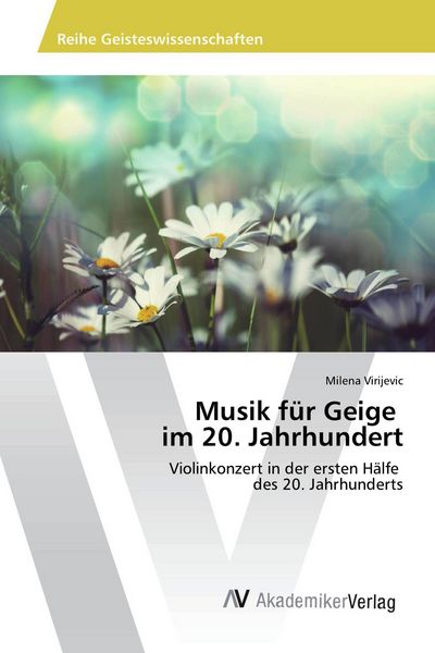 Produktbild: Musik f&uuml;r Geige im 20. Jahrhundert