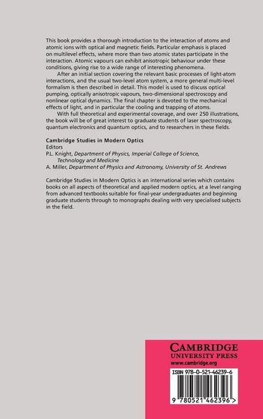 Produktbild: The Physics of Laser-Atom Interactions