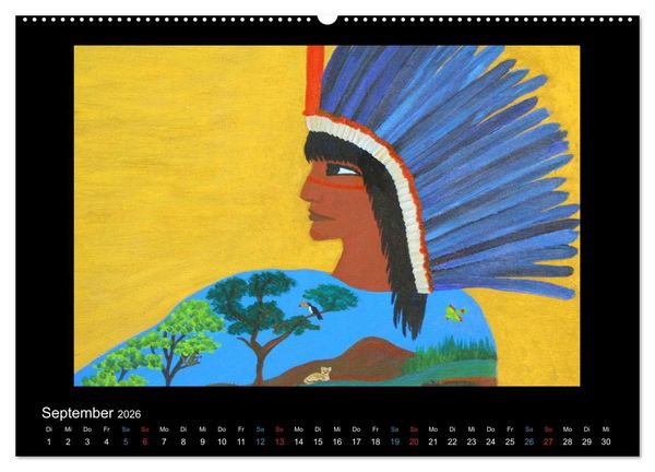 Produktbild: Mein Paraguay - Farben S&uuml;damerikas (hochwertiger Premium Wandkalender 2026 DIN A2 quer), Kunstdruck in Hochglanz