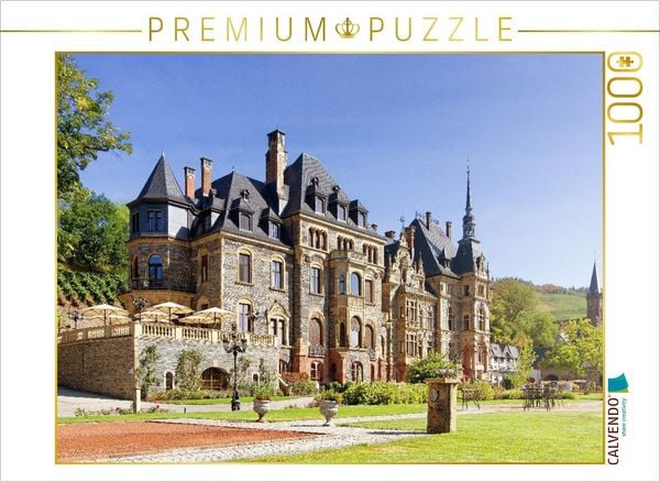 Produktbild: CALVENDO Puzzle Schloss Lieser an der Mosel | 1000 Teile Lege-Gr&ouml;&szlig;e 64x48cm Foto-Puzzle f&uuml;r gl&uuml;ckliche Stunden