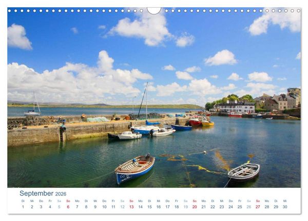 Produktbild: Irland 2026. Impressionen zwischen gr&uuml;nen H&uuml;geln und blauen K&uuml;sten (Wandkalender 2026 DIN A3 quer), CALVENDO Monatskalender