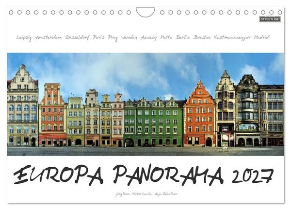 Produktbild: Europa Panorama 2027 (Wandkalender 2027 DIN A4 quer), CALVENDO Monatskalender