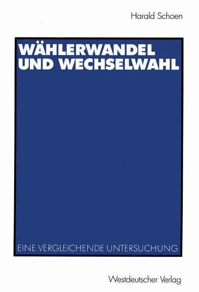 Produktbild: W&auml;hlerwandel und Wechselwahl