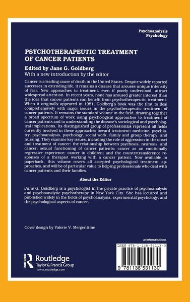Produktbild: Psychotherapeutic Treatment of Cancer Patients