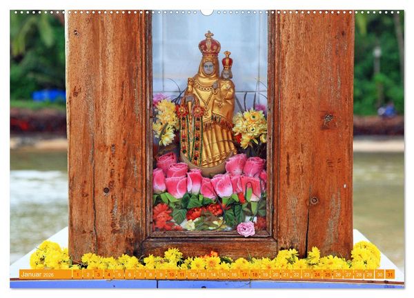 Produktbild: Indien - Das christliche Goa (Wandkalender 2026 DIN A2 quer), CALVENDO Monatskalender