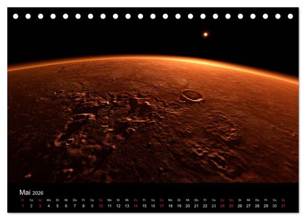 Produktbild: Ferne Welten (Tischkalender 2026 DIN A5 quer), CALVENDO Monatskalender