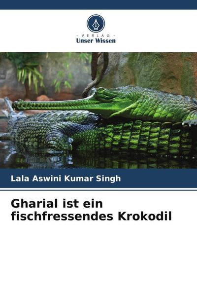 Gharial ist ein fischfressendes Krokodil