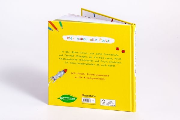 Produktbild: Sch&uuml;ttel den Apfelbaum - Meine Kindergartenfreunde. Eintragbuch f&uuml;r Kinder ab 3 Jahren