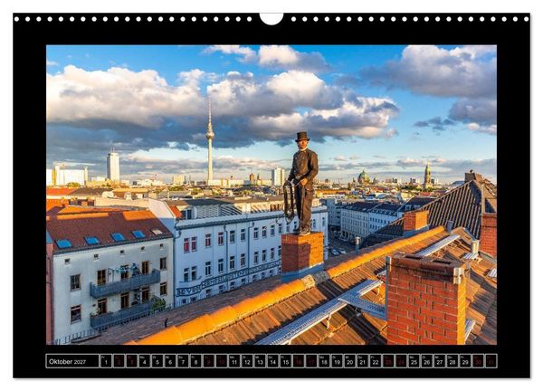 Produktbild: Schornsteinfeger &uuml;ber Berlin 2027 (Wandkalender 2027 DIN A3 quer), CALVENDO Monatskalender
