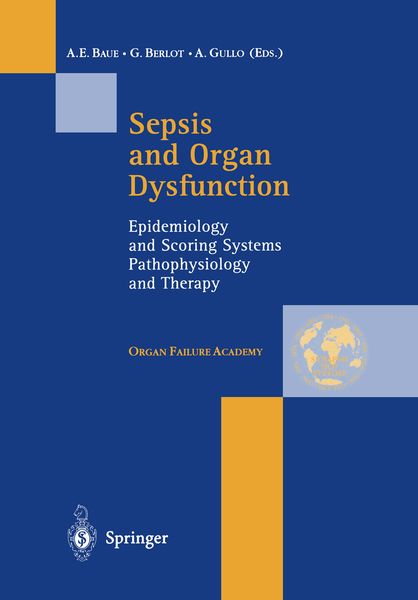 Produktbild: Sepsis and Organ Dysfunction