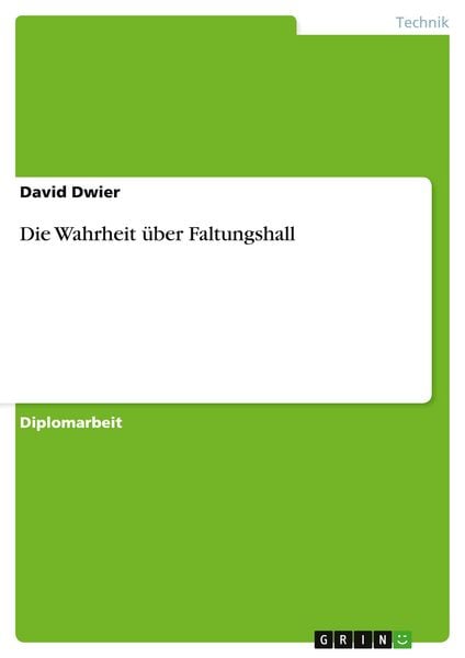Produktbild: Die Wahrheit &uuml;ber Faltungshall