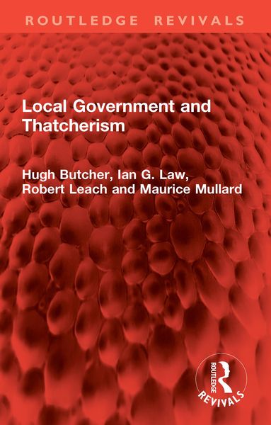 Produktbild: Local Government and Thatcherism