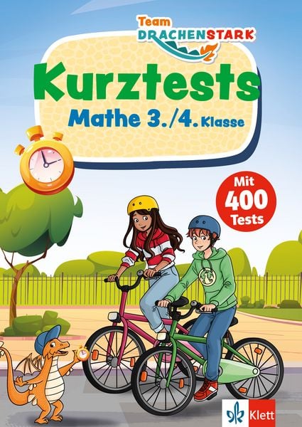 Produktbild: Klett Team Drachenstark: Kurztests Mathematik 3./4. Klasse