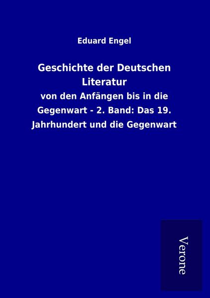 Produktbild: Geschichte der Deutschen Literatur