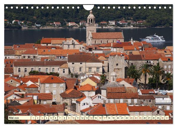 Produktbild: Kroatien - Streifz&uuml;ge durch atemberaubende Kulturlandschaften (Wandkalender 2026 DIN A4 quer), CALVENDO Monatskalender