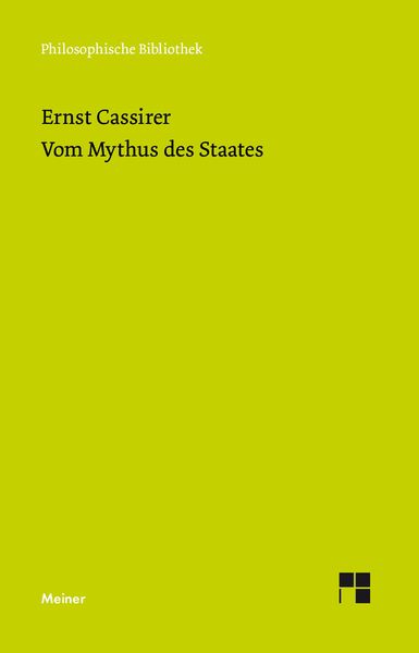 Produktbild: Vom Mythus des Staates