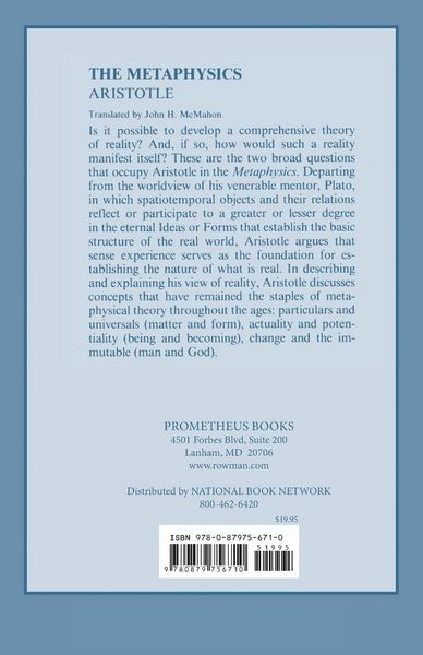 Produktbild: The Metaphysics