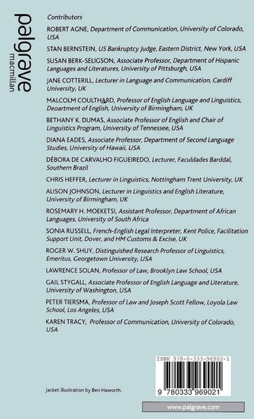 Produktbild: Language in the Legal Process
