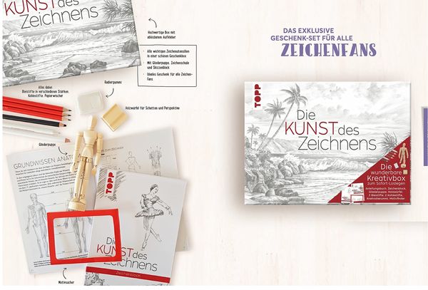 Produktbild: Die Kunst des Zeichnens - Die wunderbare Kreativbox