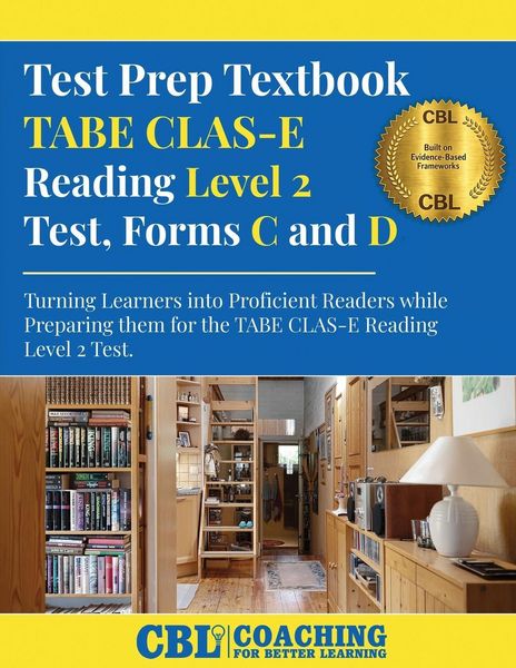 Produktbild: Test Prep Textbook TABE CLAS-E Reading Level 2 Test, Forms C and D