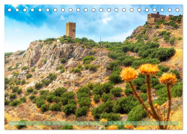Produktbild: Peleponnes, traumhafte Halbinsel Griechenlands (Tischkalender 2026 DIN A5 quer), CALVENDO Monatskalender