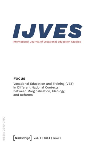 Produktbild: International Journal of Vocational Education Studies