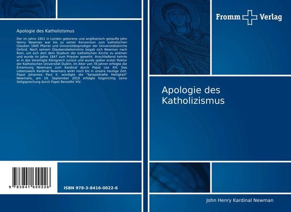 Produktbild: Apologie des Katholizismus