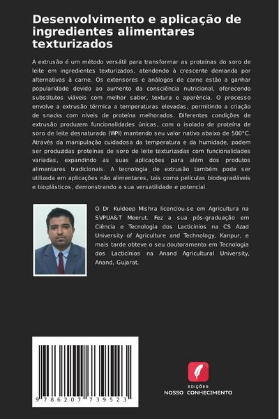 Produktbild: Desenvolvimento e aplica&ccedil;&atilde;o de ingredientes alimentares texturizados