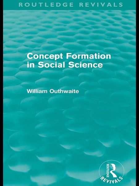Produktbild: Concept Formation in Social Science (Routledge Revivals)