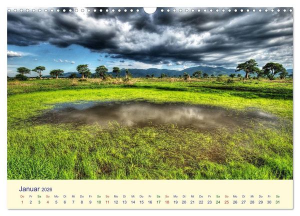 Produktbild: Faszination Afrikanischer Landschaften (Wandkalender 2026 DIN A3 quer), CALVENDO Monatskalender