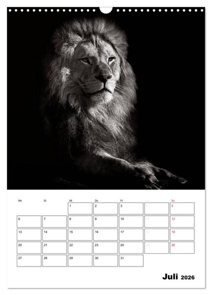 Produktbild: Charakterk&ouml;pfe aus der Welt der Tiere (Wandkalender 2026 DIN A3 hoch), CALVENDO Monatskalender