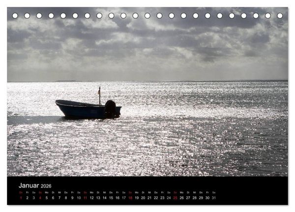 Produktbild: Sehnsucht nach Meer (Tischkalender 2026 DIN A5 quer), CALVENDO Monatskalender