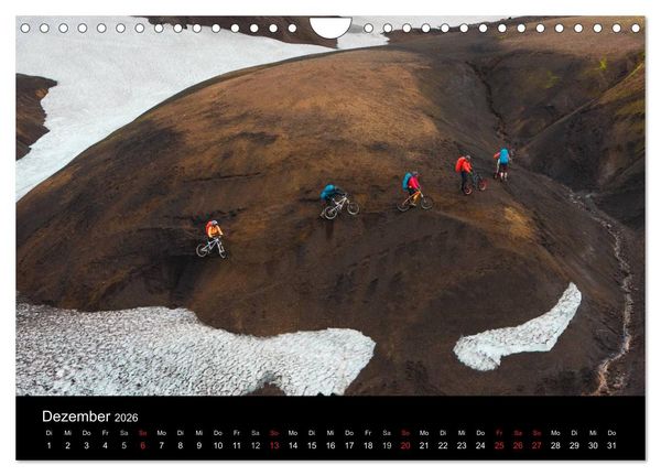 Produktbild: Bike Abenteuer Island (Wandkalender 2026 DIN A4 quer), CALVENDO Monatskalender