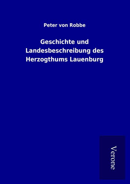Produktbild: Geschichte und Landesbeschreibung des Herzogthums Lauenburg