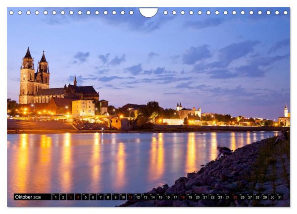 Produktbild: Deutschlands Hauptst&auml;dte (Wandkalender 2026 DIN A4 quer), CALVENDO Monatskalender