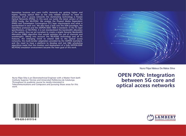 Produktbild: OPEN PON: Integration between 5G core and optical access networks