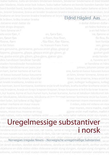 Produktbild: Uregelmessige substantiver i norsk