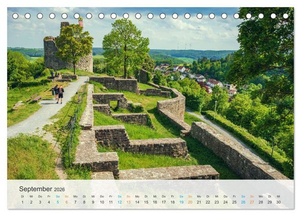 Produktbild: Bad Kissingen - Welterbe-Kurstadt (Tischkalender 2026 DIN A5 quer), CALVENDO Monatskalender